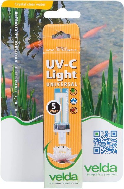 Velda UV-C PL Ersatzlampe für UV-C Geräte mit 5 Watt - Bild 1