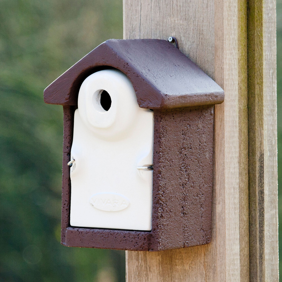 Nistkasten Sevilla WoodStone von CJ Wildlife in Braun aus Holzbeton - Bild 2