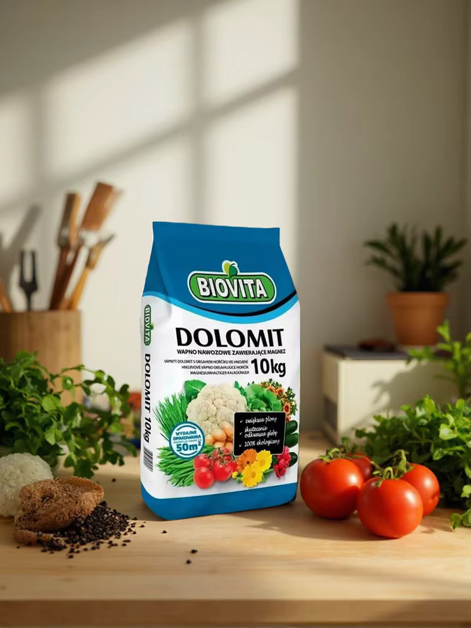 BIOVITA Calcium-Magnesium-Dünger Dolomit multicolour 5 kg, 10 kg, 20 kg - Bild 3