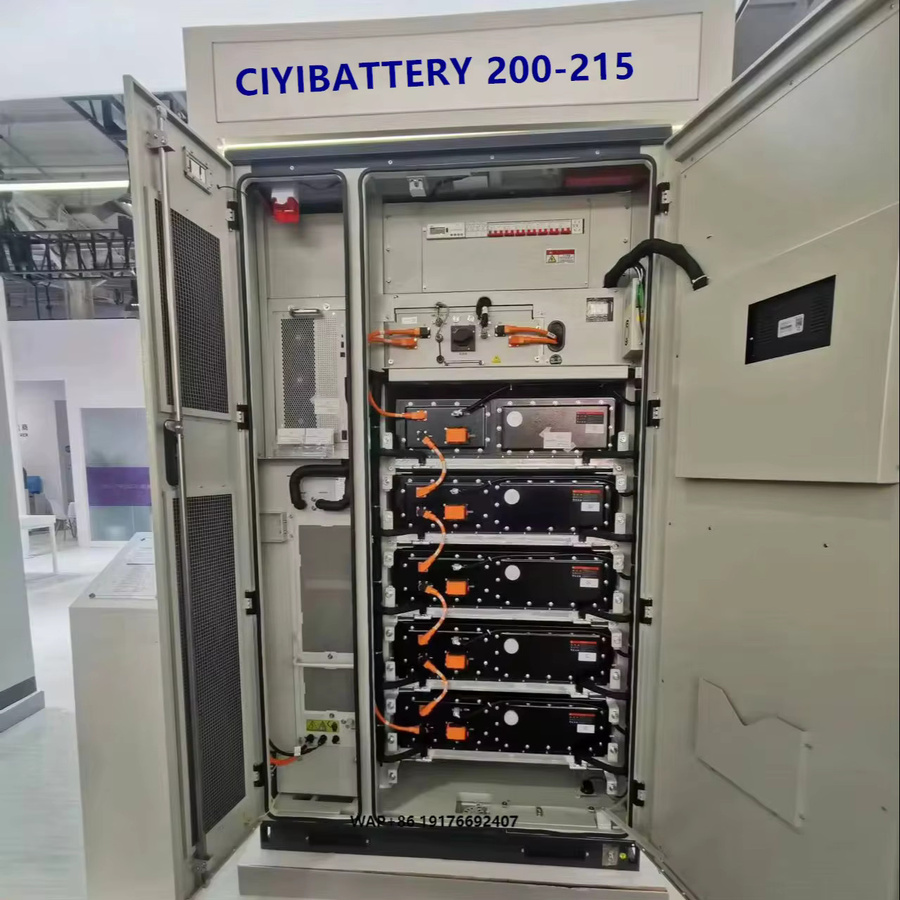 Anpassbare 215kWh 768V 280Ah LiFePo4 Hochspannungsbatterie mit Flüssigkeitskühlung für Solarsysteme im Container-Design - Bild 1