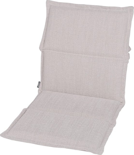 Stern Auflage Stapelsessel aus Polyacryl in Vanilla/Beige, B/H/T: 93 x 46 x 3 cm - Bild 1