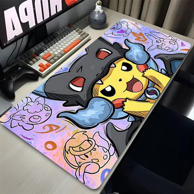 Bandai Pokemon Pikachu Gaming Mauspad in Multicolour - Bild 1