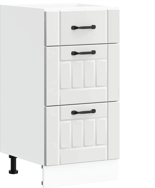 Küchenunterschrank DELUKE MARO Weiß mit Schublade, B/T/H: 40 x 46 x 81,5 cm - Bild 1