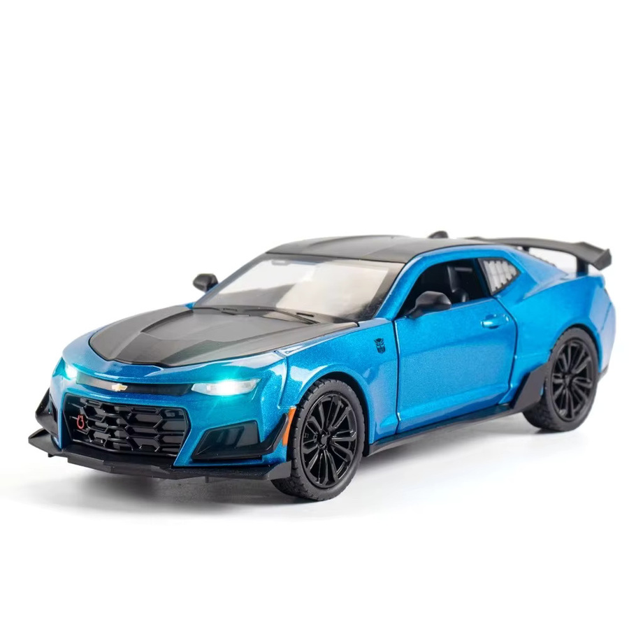 NOVELTYRC Camaro Hornisse, Automodell, 1:32, mit Audio, Metall, Blau - Bild 2