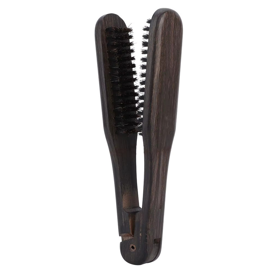 Doppelbürsten Kamm, Holz, Antistatisch, Unisex - Bild 4