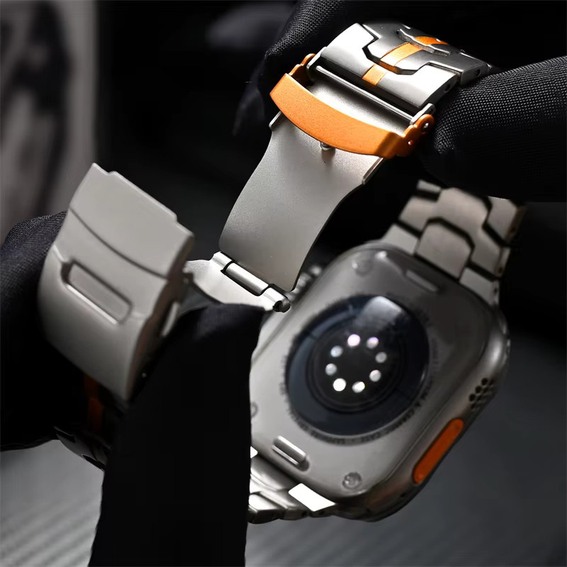 jansin Uhrenarmband Edelstahl, Silber, Unisex - Bild 3