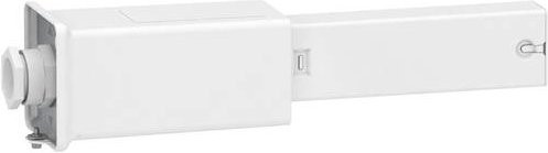 Schneider Electric KBA40ABG4TW KBA Endeinspeisung Verteiler, 40A, Linksmontage, 3L+N+PE, Farbe: Weiß - Bild 1