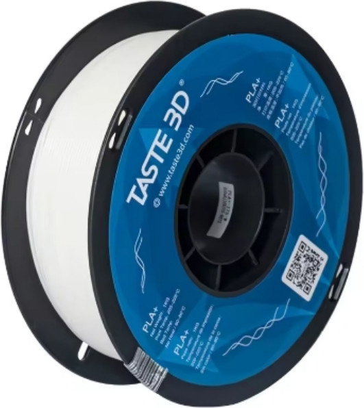 TASTE 3D PLA+ Filament 1,75 mm in Weiß, 1 kg - Bild 1