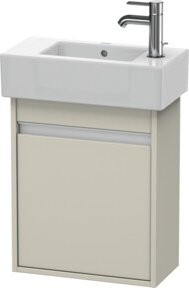 Duravit Waschtischunterschrank Ketho wandhängend in Beige Matt, B/T/H: 45 x 22,5 x 55 cm - Bild 1