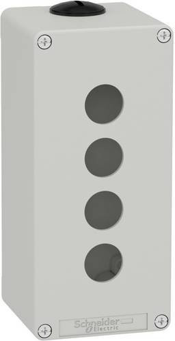 Schneider Electric XAPD3504 Leergehäuse aus Metall in Grau und Weiß - Bild 1
