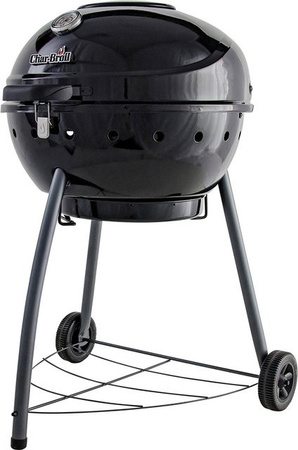 Char-Broil Kettleman Holzkohlegrill mit TRU-Infrared-Grillsystem in Schwarz
