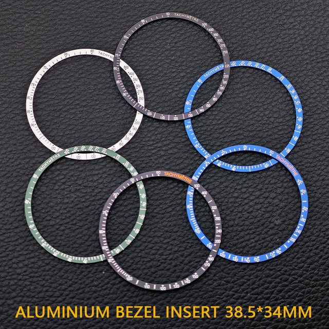 Dwayne Campbell Lünetteneinsatz Aluminium, 38,5*34mm, Unisex - Bild 1