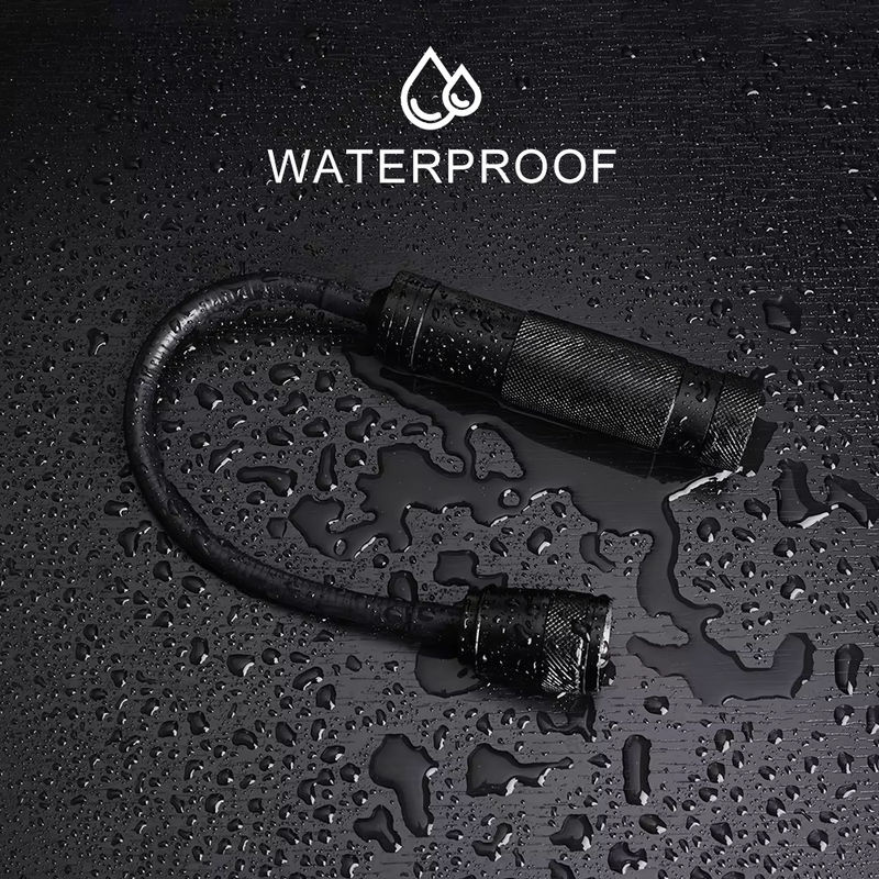 CHIN TORCH LED-Arbeitsleuchte in Schwarz mit Magnetfuß und flexiblem Schwanenhals aus Aluminium - Bild 3