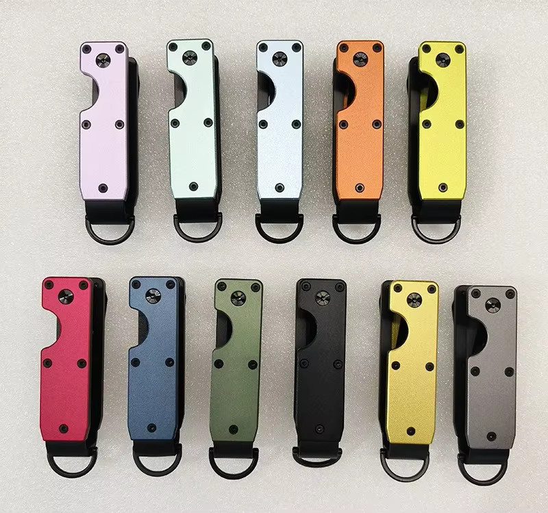 Kompakter Schlüssel-Organizer aus Metall in Schwarz für 2-6 Schlüssel, Breite: 6,2 cm - Bild 2