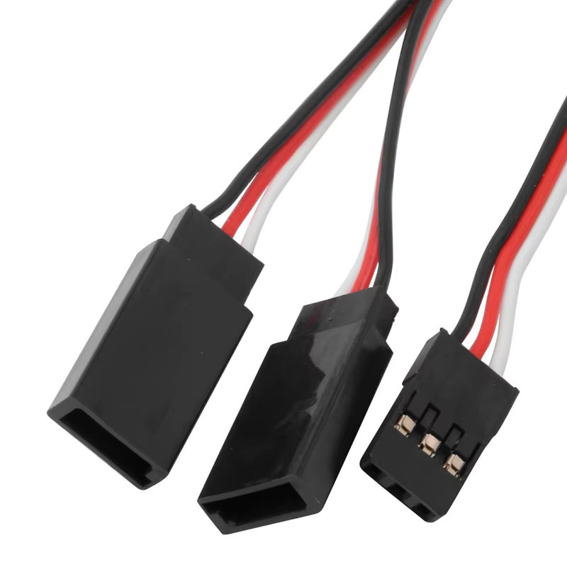 HPXGRC 5er Set RC Servo Y Verlängerungskabel für Futaba und JR, Längen: 150mm, 300mm, 500mm - Bild 2