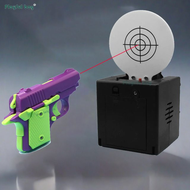 Laser-Spielzeugpistolen, Schießübungsziele, mit automatischer Rückstellung - Bild 1