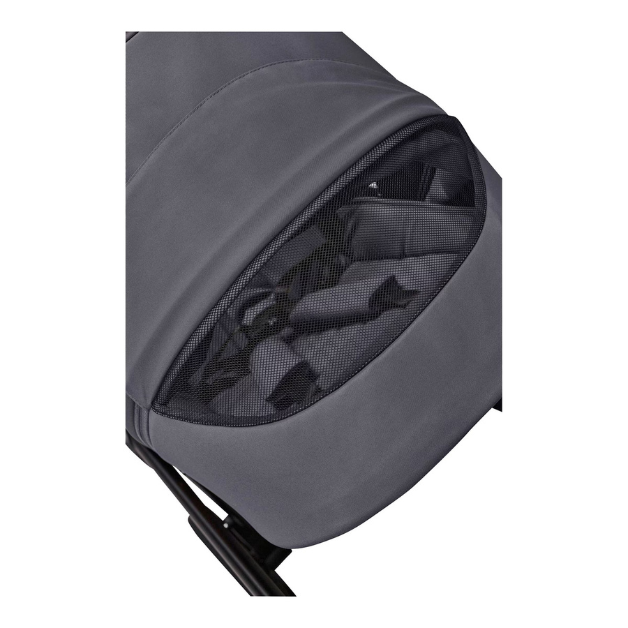 Moon Diamond Kombikinderwagen Resea FOLD in Grau mit Aluminiumgestell - Bild 2
