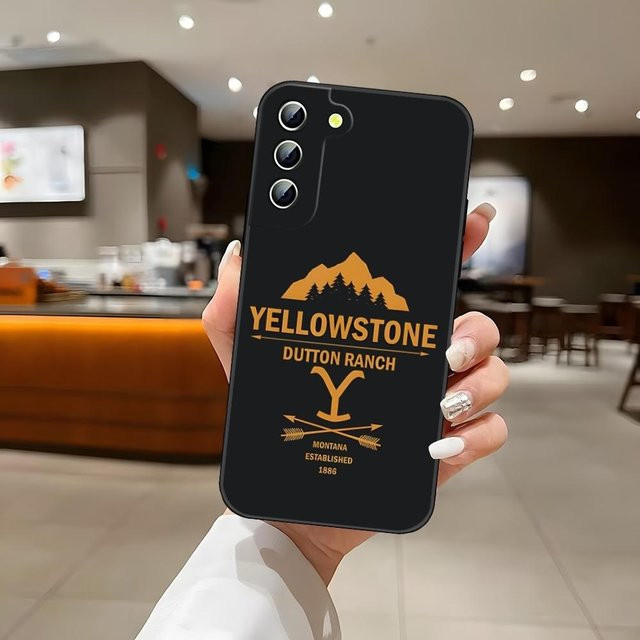 Handyhülle Yellowstone TV-Serie für Samsung Galaxy S25 S24 S23 S22 S20 Ultra S21 Plus A54 A34 A16 A53 in Schwarz und Multicolour - Bild 1