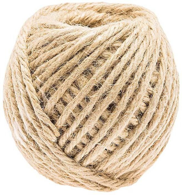 idee. Jutekordel Creme 3mm 100g - Bild 1