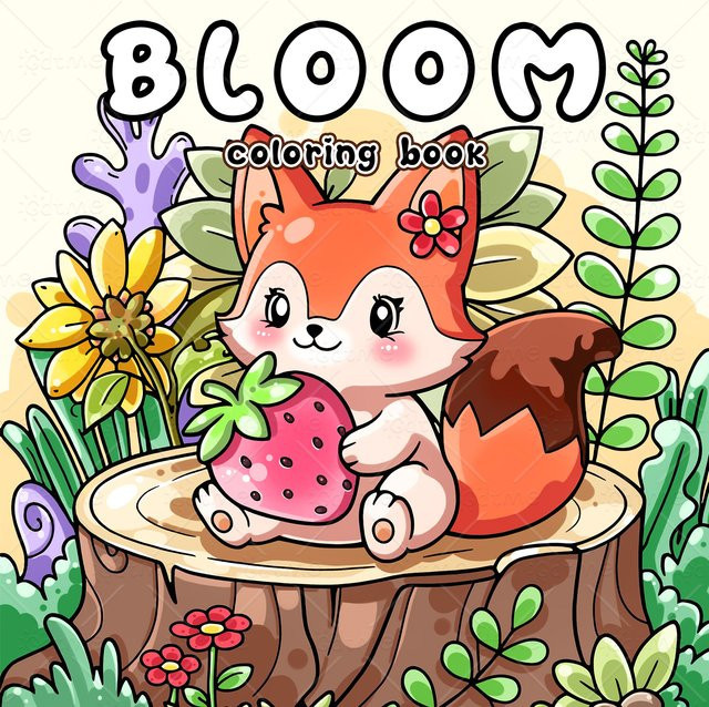 BLOOM Gemütliche Räume Malbuch für Erwachsene, 24 Seiten - Bild 1
