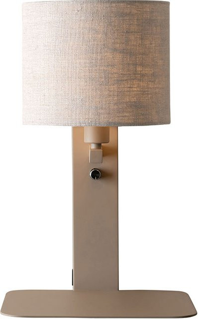 it´s about RoMi Florence Wandleuchte aus Leinen in Beige - Bild 1