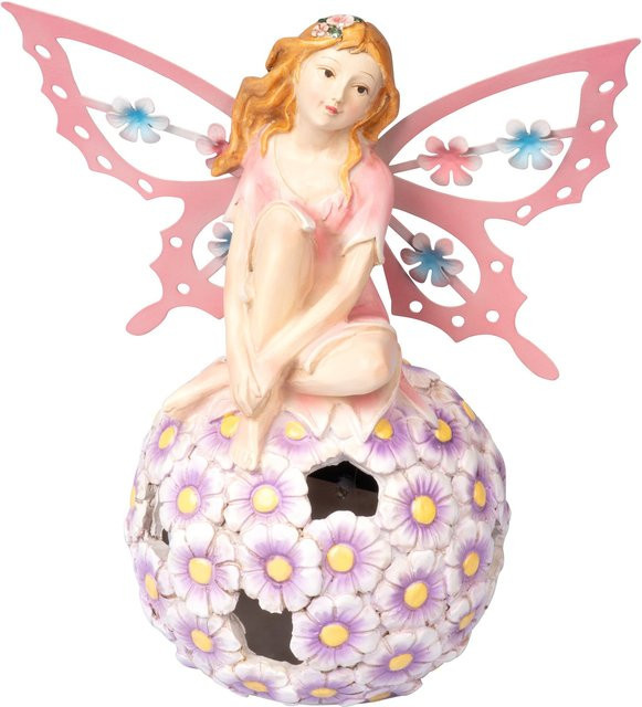 Solar-LED-Gartenfigur Waldelfe von viva domo in Multicolor - Bild 1