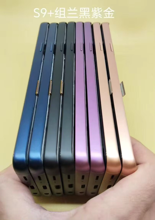 Samsung S9 Plus LCD Display mit Rahmen und Touchscreen Digitizer Ersatzteil in Schwarz - Bild 4