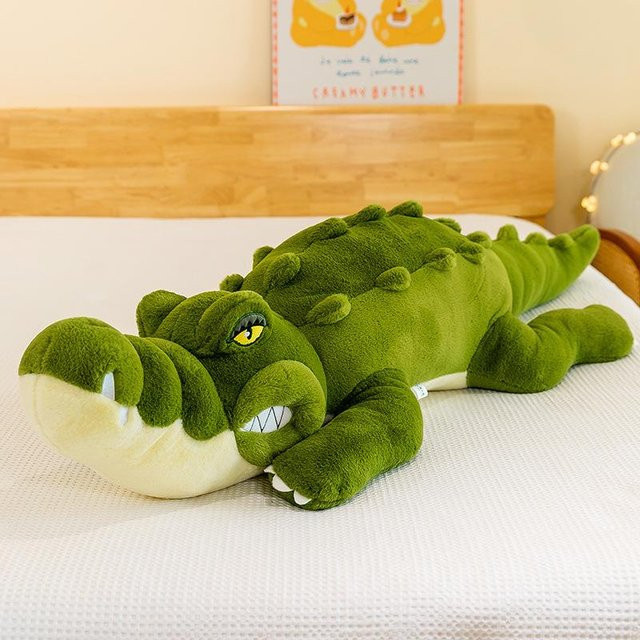 YIRAN ring Krokodil Plüschtier, Kissenpuppe, 120cm - Bild 1