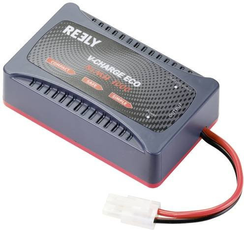 Reely V-CHARGE ECO NIMH 1000 Modellbau-Ladegerät in Grau für NiMH und NiCd Akkus - Bild 1