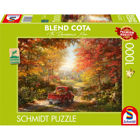 Schmidt Spiele Blend Cota: Zurück nach Hause Puzzle mit 1000 Teilen