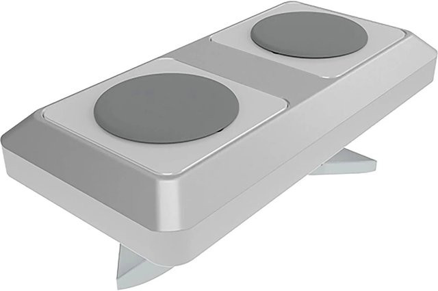 Fath Verbinderplatte I40 Item System für Aluprofile mit Nut 8 in Silber - Bild 1