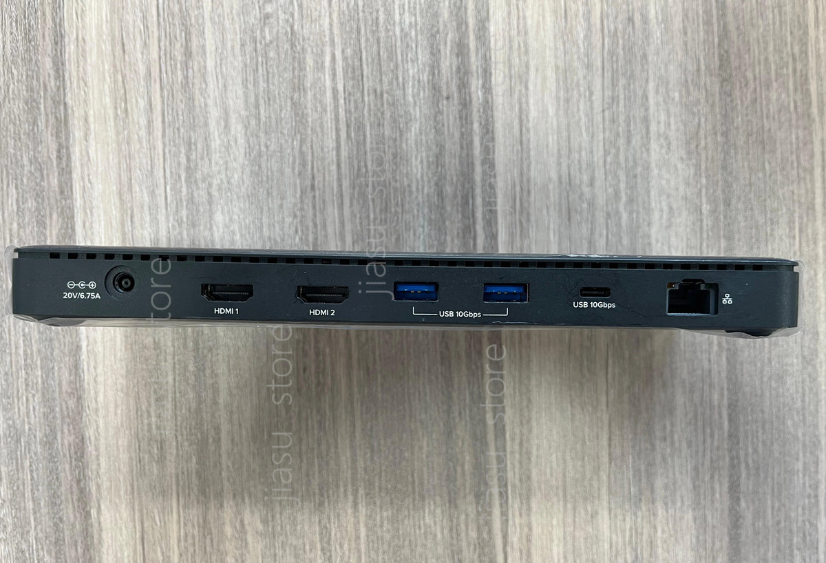 Plugable TBT4-UD5 Thunderbolt 4 Dockingstation in Schwarz, gebraucht, mit 100W PD-Ladestation und Dual-Monitor-Unterstützung für 8K und 4K, kompatibel mit Mac und Windows - Bild 2