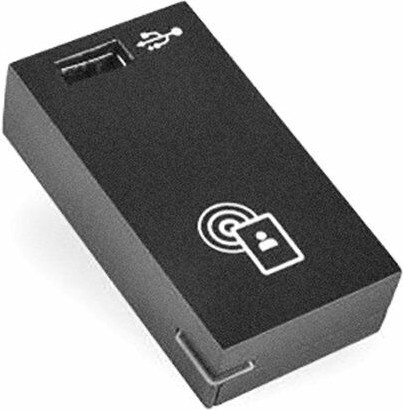 Lexmark SmartCard-Leser mit USB und NFC in Schwarz für ausgewählte Lexmark Druckermodelle (57X0301) - Bild 1