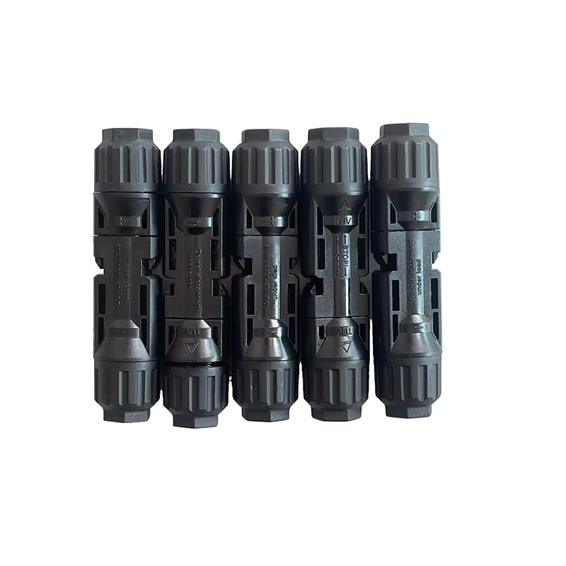 Bytebattle Solar-Stecker und Buchse Set M12 wasserdicht für Photovoltaik-Anlagen 1000V 30A in Schwarz - Bild 2