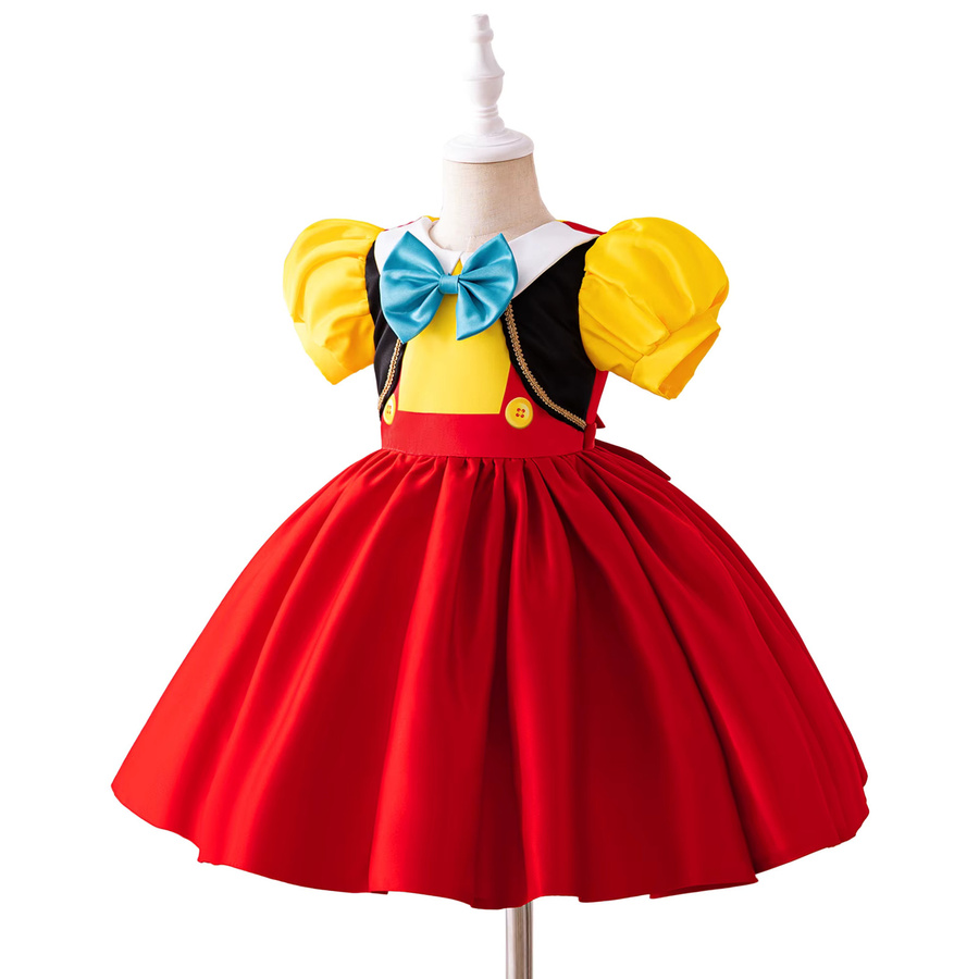 PLBBFZ Cartoon Puppe Party Mädchen, Prinzessin, Plüsch / Textil, Rot - Bild 2