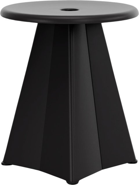 Vitra Tabouret Métallique Hocker aus Stahlblech in Schwarz - Bild 1