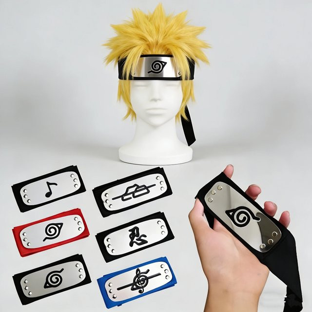 Bandai Naruto Sasuke Stirnband, Zubehör - Bild 1