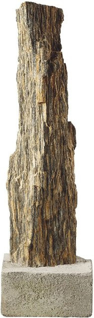 Scherf Gneis-Stele Silber-Pappel aus Naturstein in Silber/Grau, Höhe: 90 - 120 cm - Bild 1