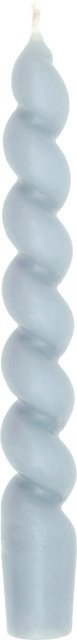 Rico Design Spiralkerze in Soft Grau, Durchmesser: 2,4 cm, Höhe: 18,5 cm - Bild 1