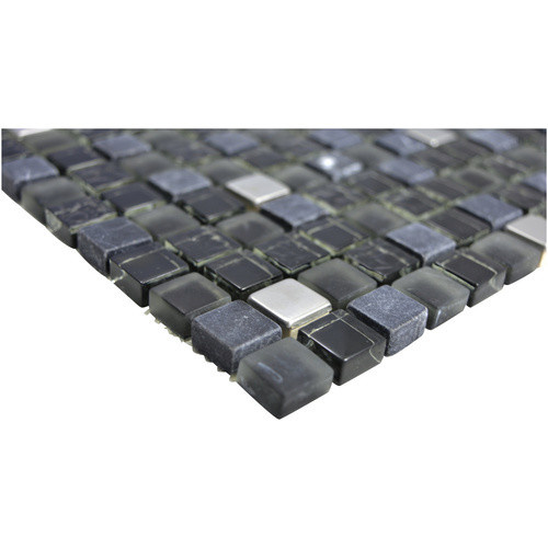 HuH Mosaik Mosaikfliese Dream Wandbelag schwarz B/H: 30 x 30 cm - Bild 2