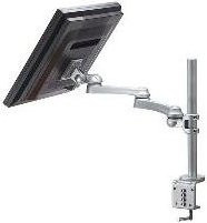 Roline LCD Monitor-Tischhalterung Silber mit VESA 75x75 mm - Bild 1