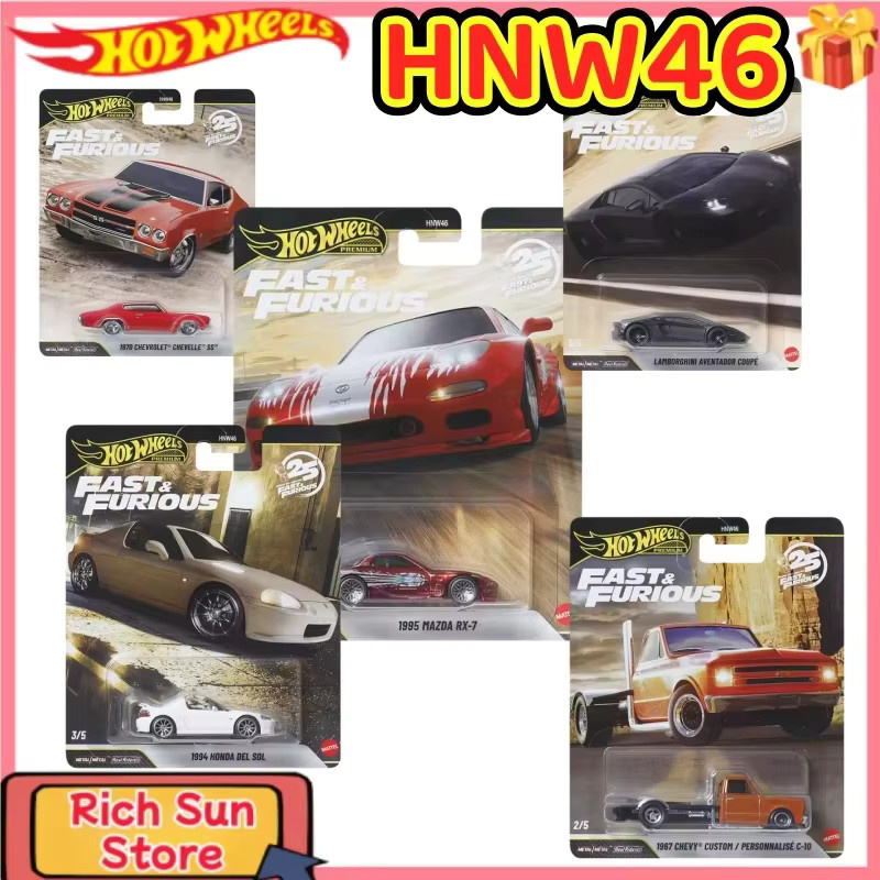 Hot Wheels Fast & Furious, Druckguss-Auto, 1:64 Maßstab, Metall - Bild 3
