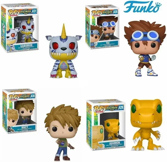 Funko Digimon Tai, Aguman, Gabumon, Actionfigur, Einzelfigur - Bild 1