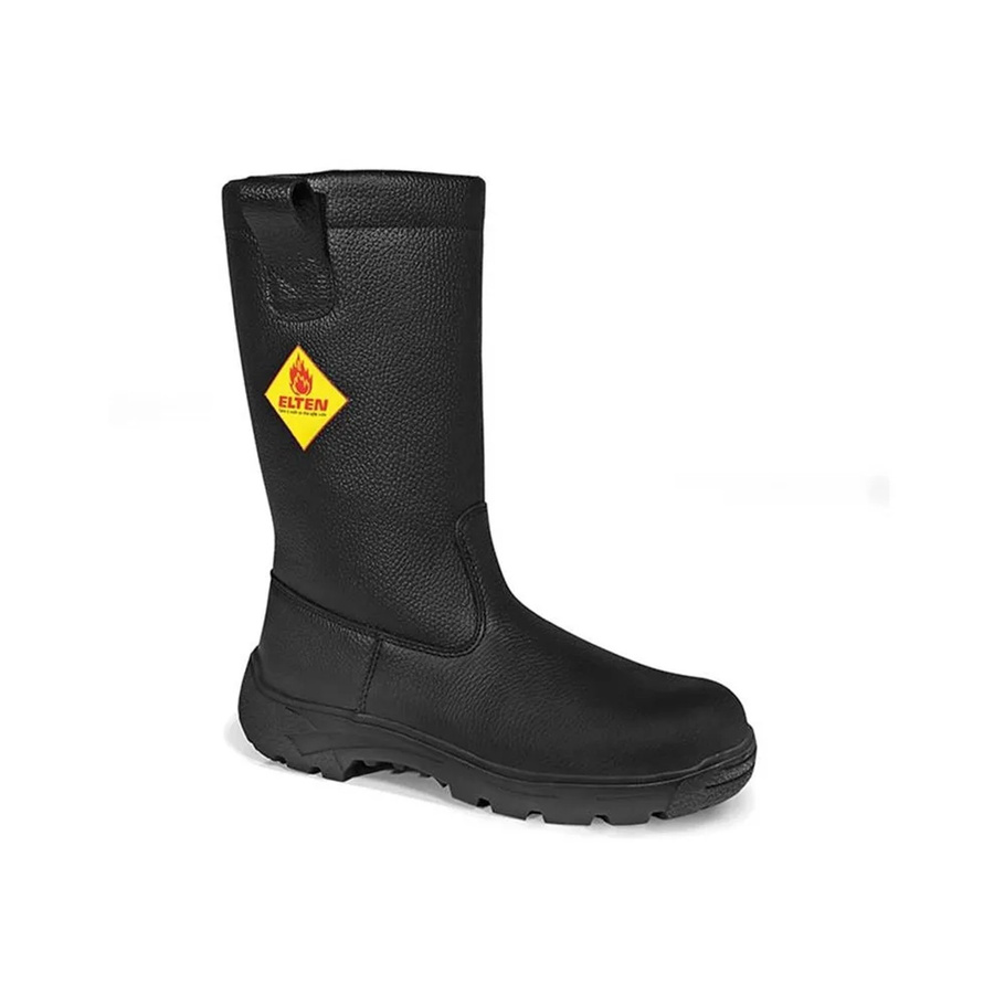 Elten Feuerwehrschlupfstiefel Master Form D aus Rindleder, Farbe Schwarz, Größe 39 - Bild 2
