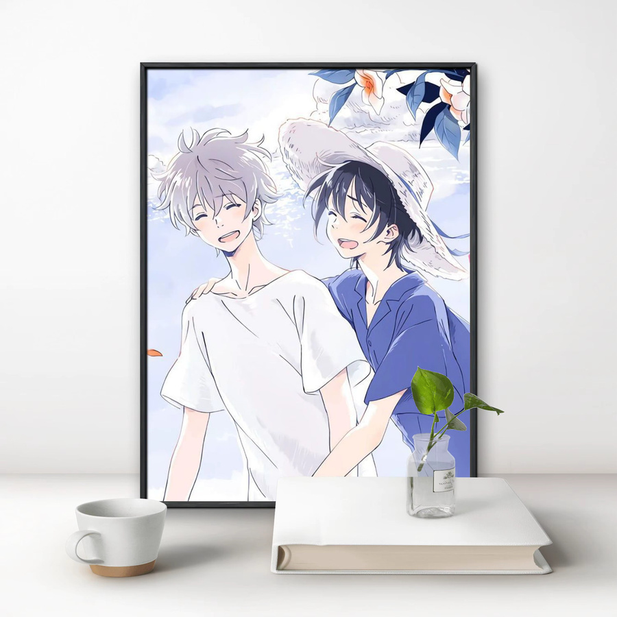 Potdemiel Anime S-Stranger by the Shore DIY Vollrund-Diamantmalerei, Mehrfarbig, B/H: 40 x 30 cm - Bild 2