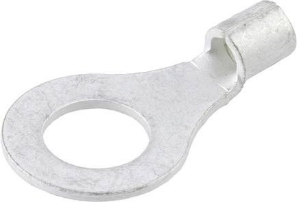 Molex 193230010 Ringkabelschuh mit Crimphülse in Silber - Bild 1