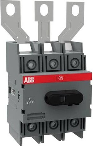 ABB OT125FLA3 Lasttrennschalter 125A 750V in Schwarz und Grau - Bild 1