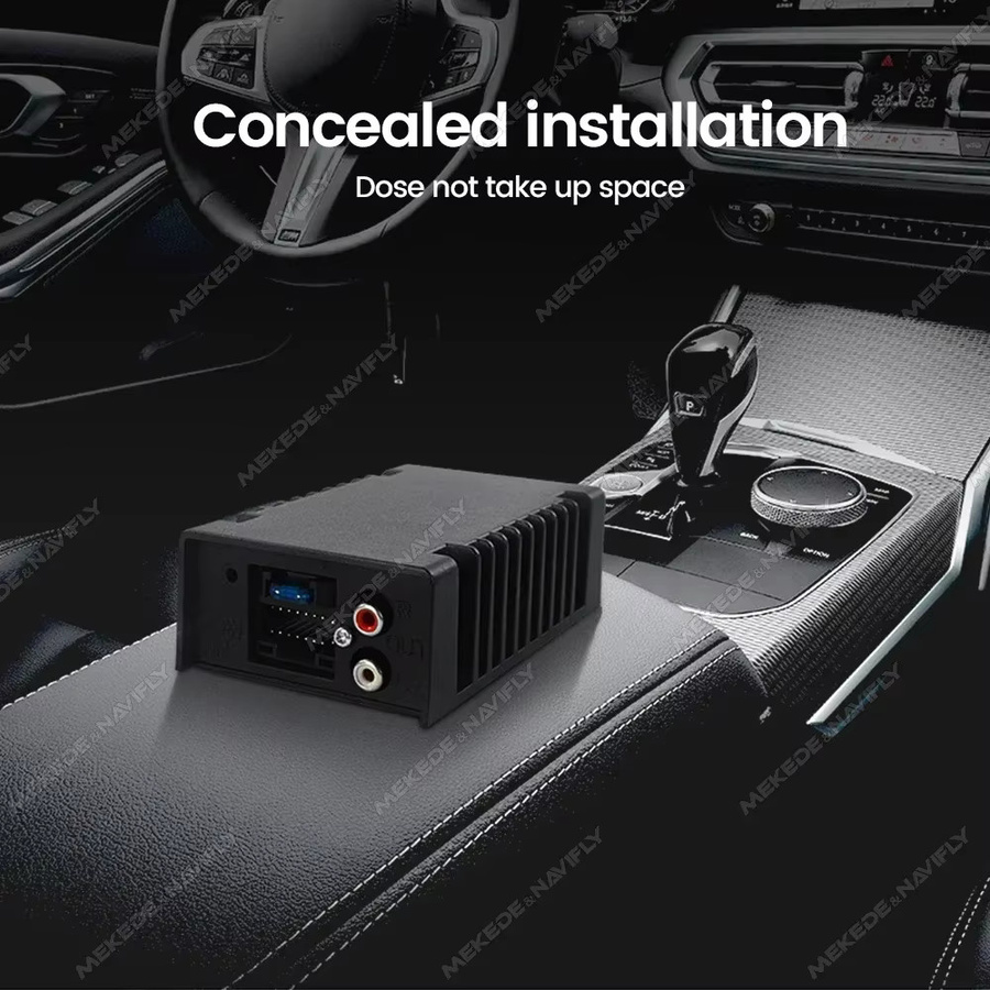 NAVIFANS Auto Audio DSP Prozessor Universal Verstärker 4x39W für Android Radio Stereo HIFI Lautsprecher und Subwoofer in Schwarz - Bild 2