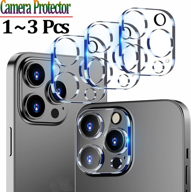 Transparentes Kameraobjektivschutz-Set für Apple iPhone 18 17 16 15 14 Pro Max und weitere Modelle - Bild 1