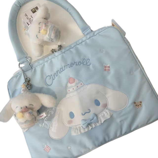 Yuguigou Computertasche in Blau für 14 bis 16 Zoll mit stoßfestem Design und großen Ohren - Bild 1